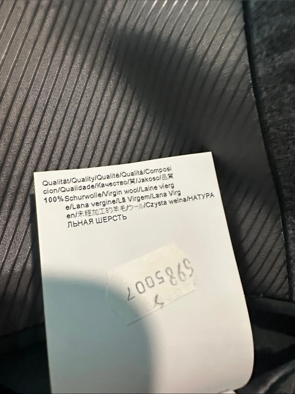 Boss (Hugo Boss) Gray Plaid Sport Coat - Subtle Check, 40R